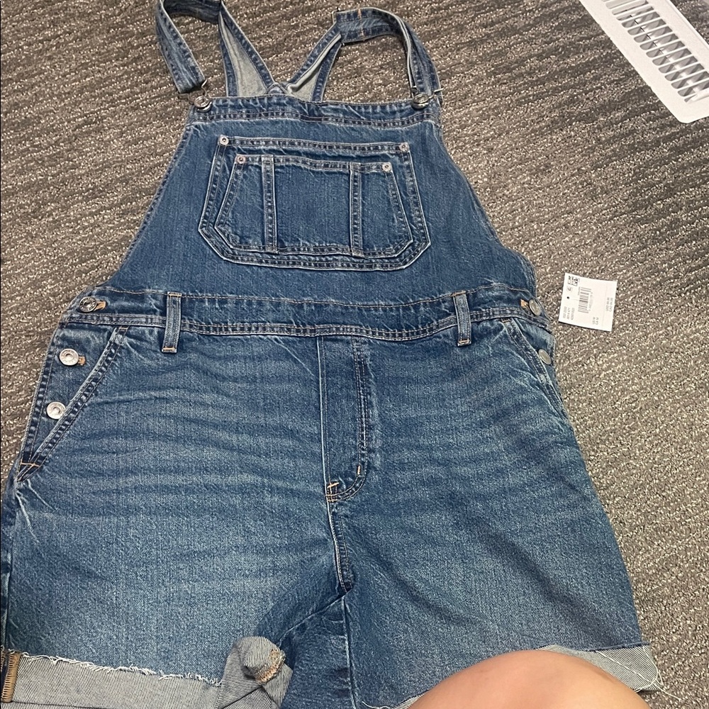Denim One Piece Overalls